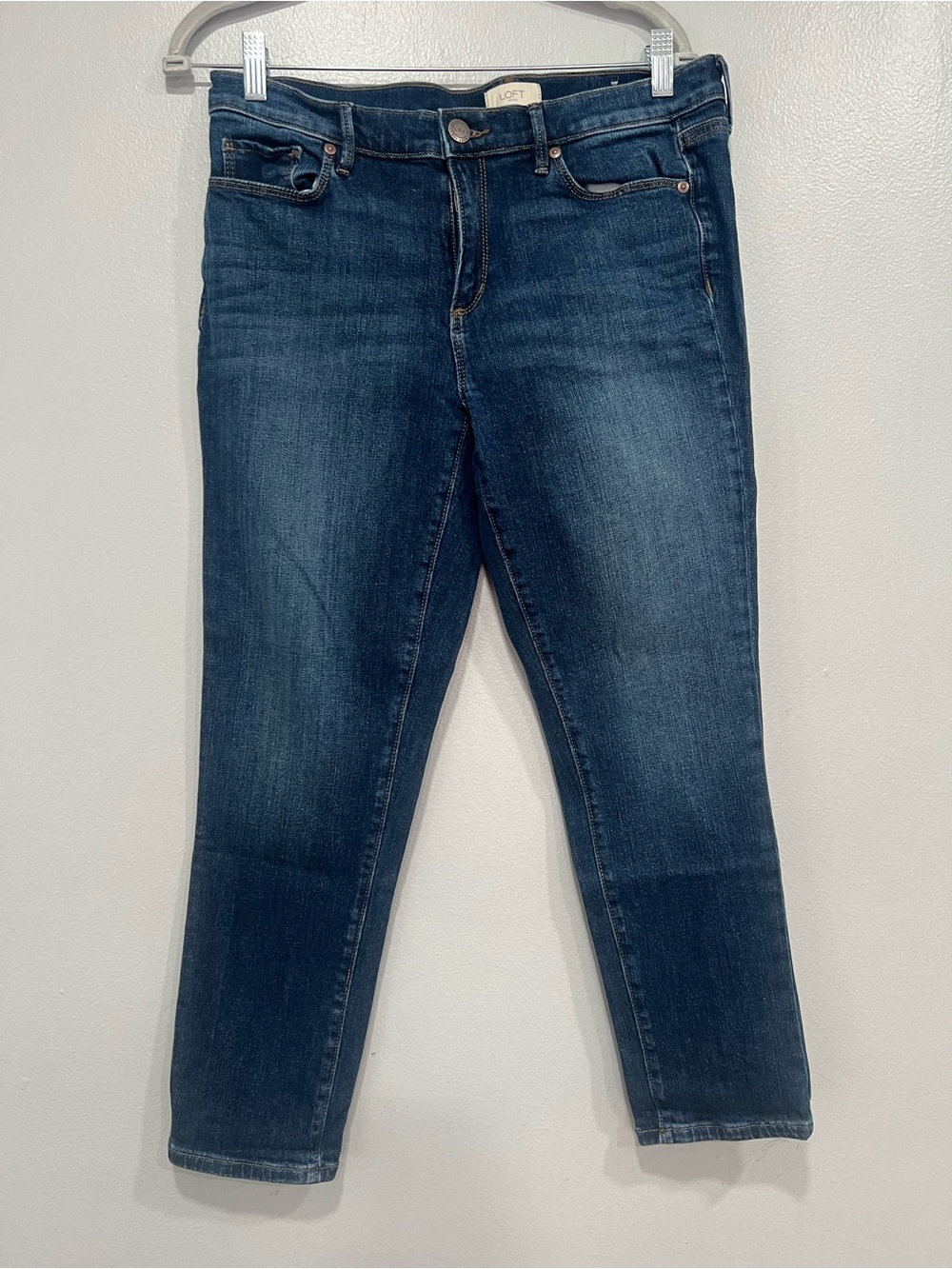 Loft Modern Denim crop jeans size 6โ